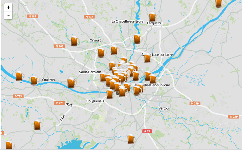 Structure projet Leaflet classique sans Browserify